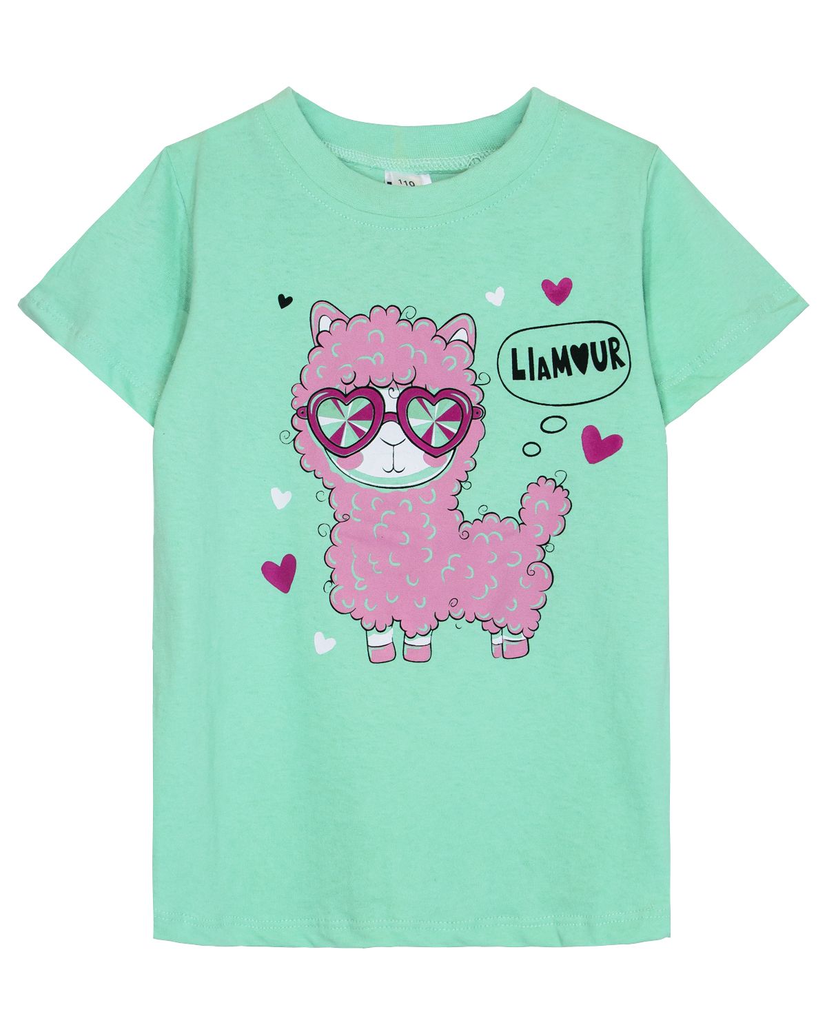 картинка Футболка для девочки Let's go LG 51271 мятный от магазина детских товаров ALiSa