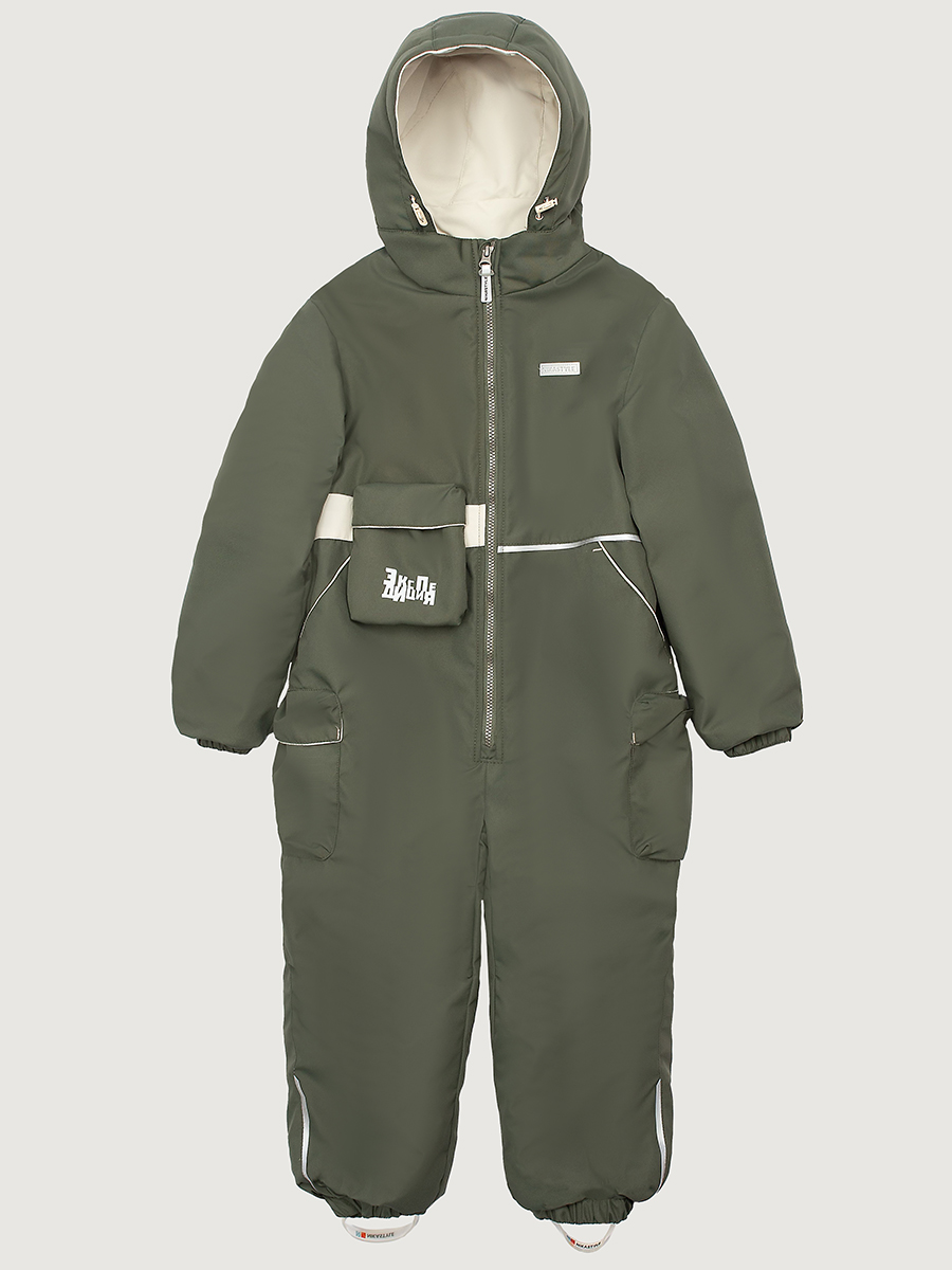 картинка Комбинезон утеплённый для мальчика NIKASTYLE 8м2725 Хаки кешью от магазина детских товаров ALiSa