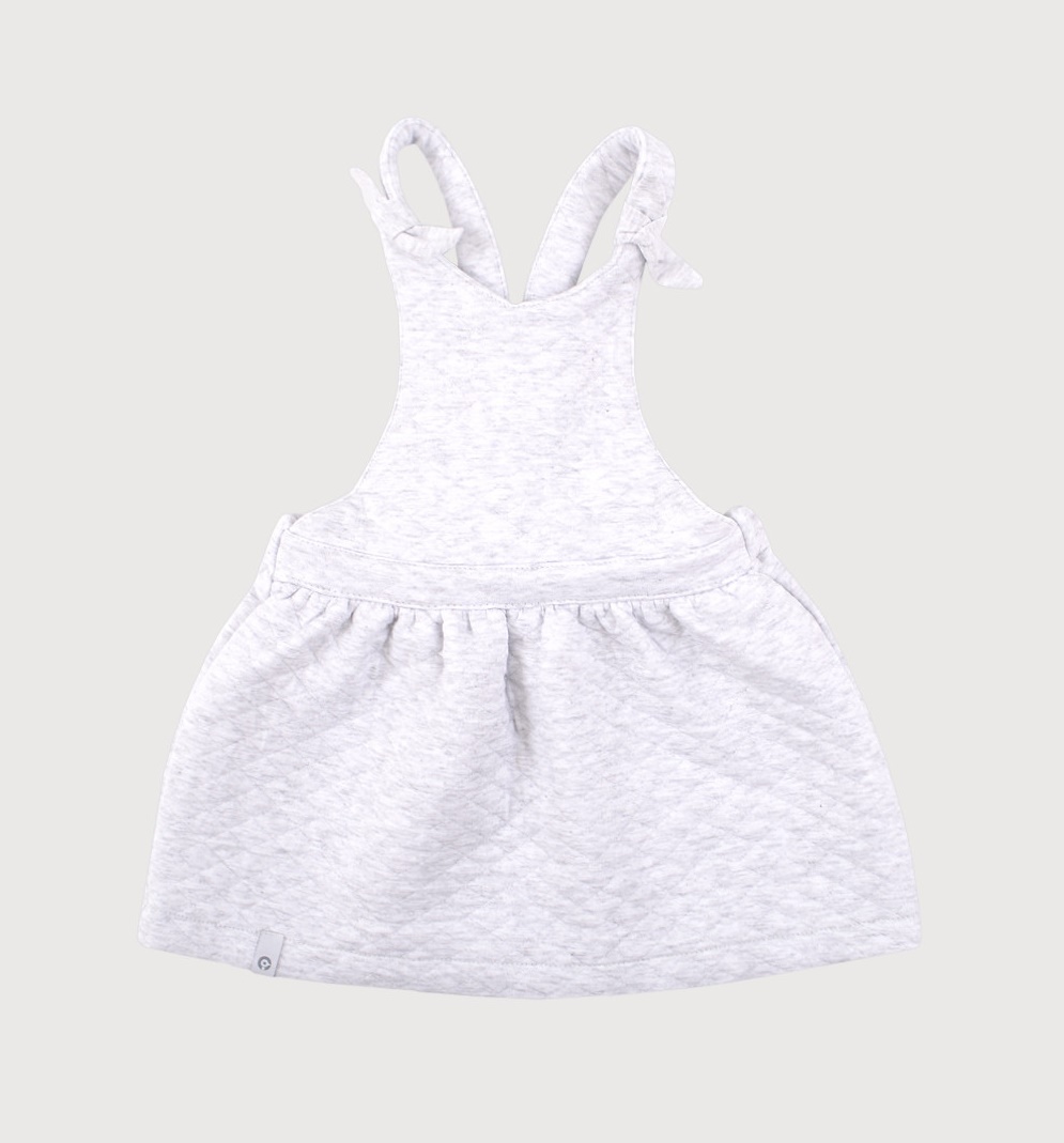 картинка Сарафан для девочки Crockid КР 5622 светло-серый меланж к261 от магазина детских товаров ALiSa