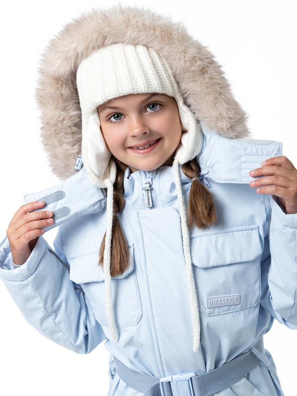 картинка Комбинезон зимний для девочки NIKASTYLE 8з6624 з24 Лед от магазина детских товаров ALiSa