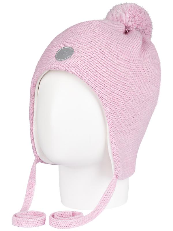 картинка Шапка утепленная для девочки NIKASTYLE 11з15425 Светло розовый от магазина детских товаров ALiSa
