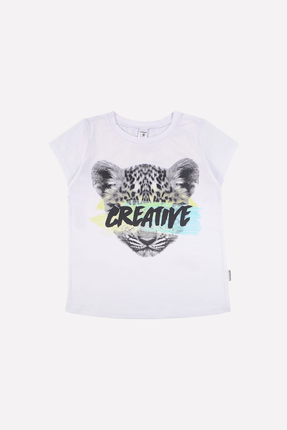 картинка Футболка для девочки Crockid К 301208 белый от магазина детских товаров ALiSa