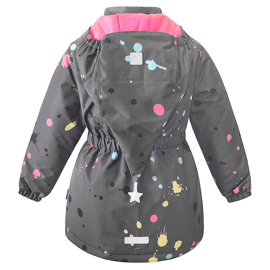 картинка Куртка удлиненная демисезонная для девочки Crockid ВК 32049/н/3 УЗ от магазина детских товаров ALiSa
