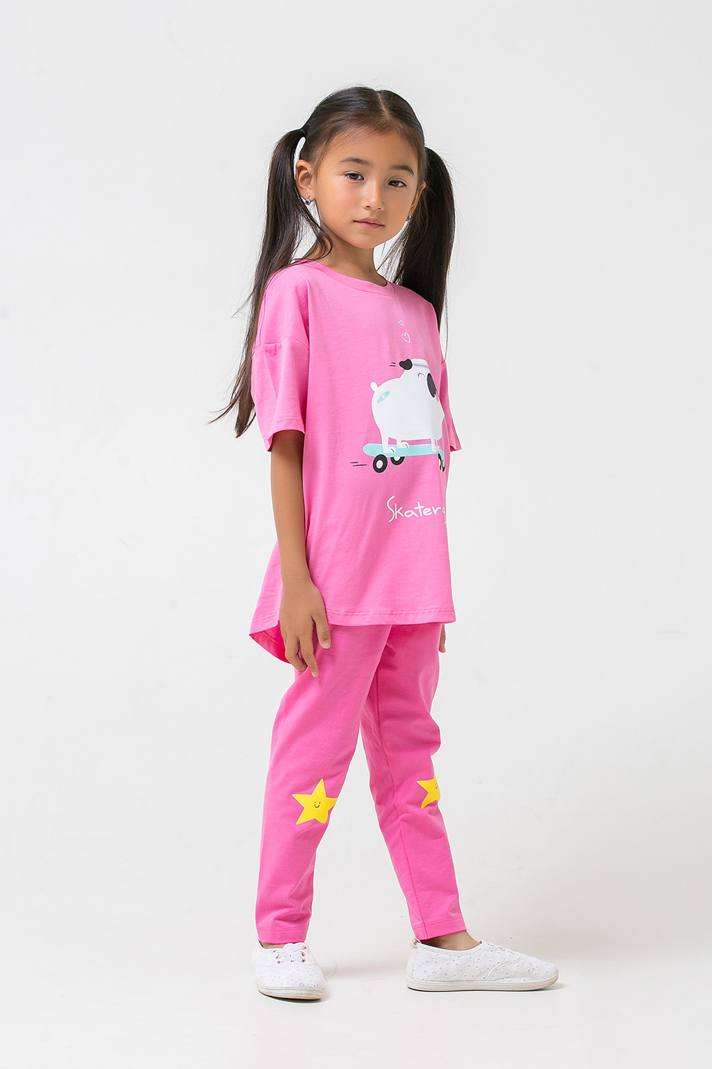 картинка Бриджи для девочки Crockid К 4610 розовые к1258 от магазина детских товаров ALiSa