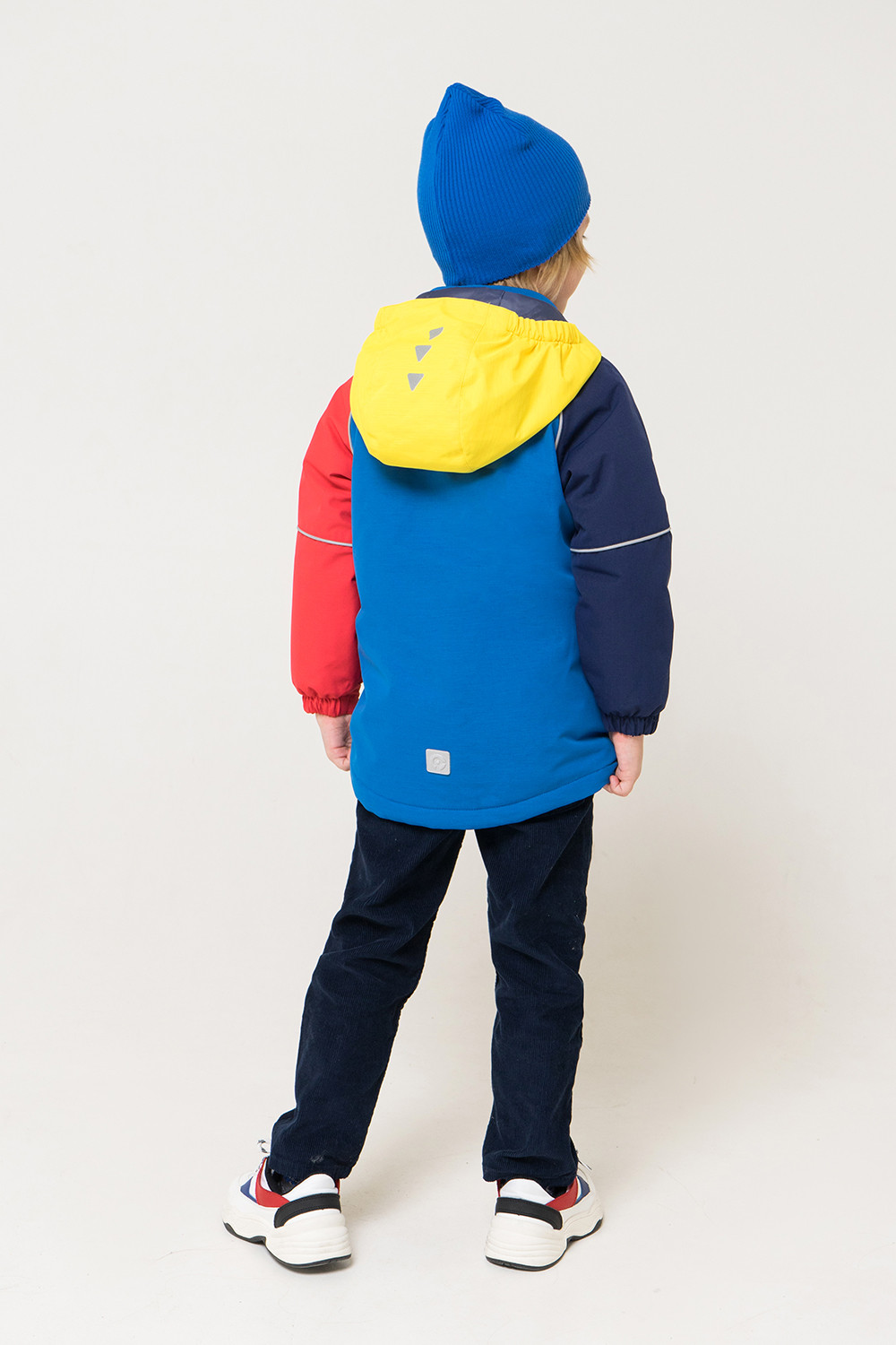 картинка Куртка удлиненная утепленная для мальчика Crockid ВК 30077/1 ГР от магазина детских товаров ALiSa