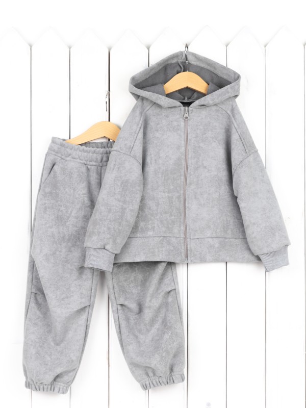 картинка Комплект для мальчика Baby Boom КД537/1-Ф Серая варёнка Б118 от магазина детских товаров ALiSa