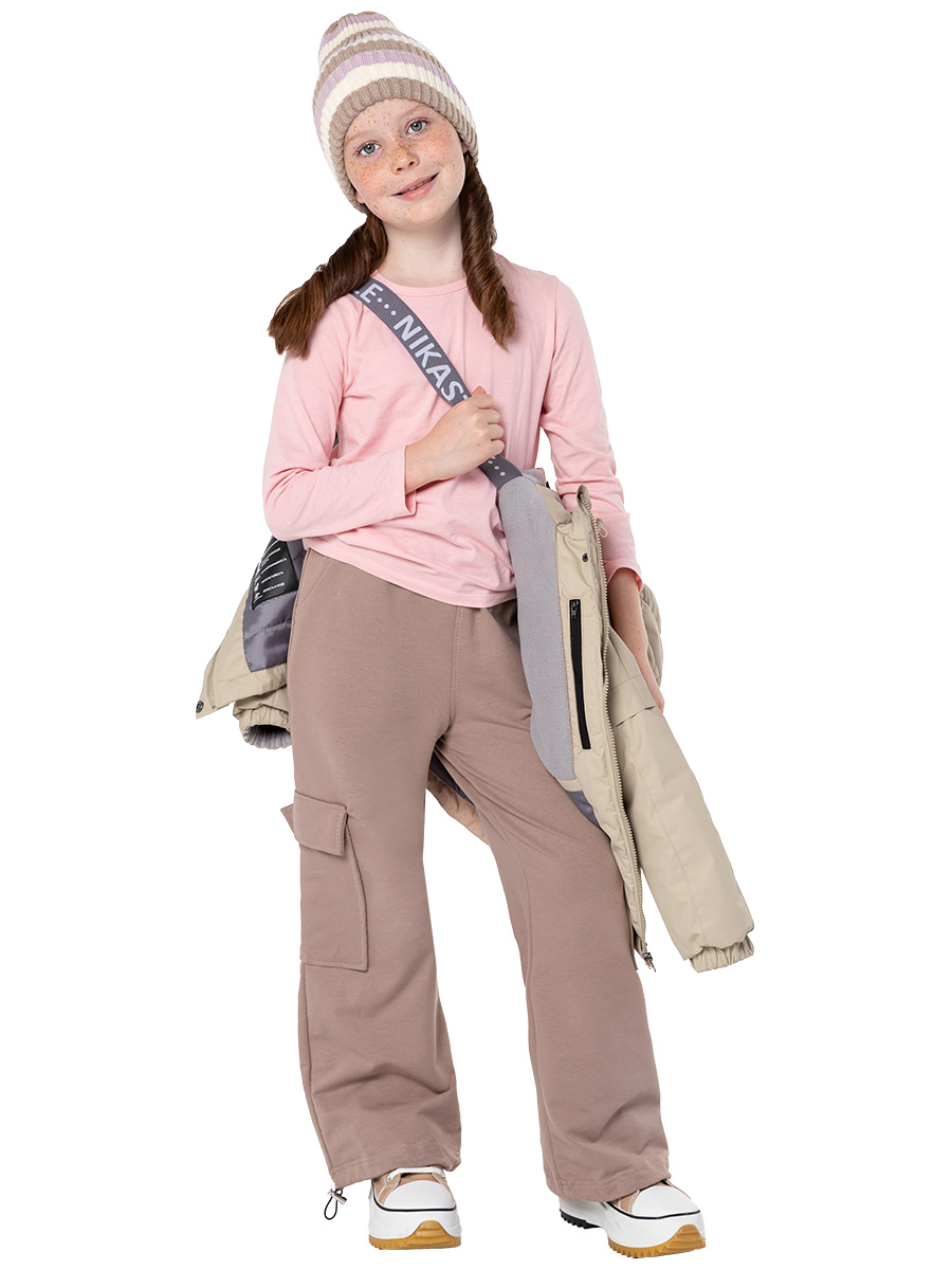 картинка Куртка утепленная для девочки NIKASTYLE 4м3024 латте от магазина детских товаров ALiSa