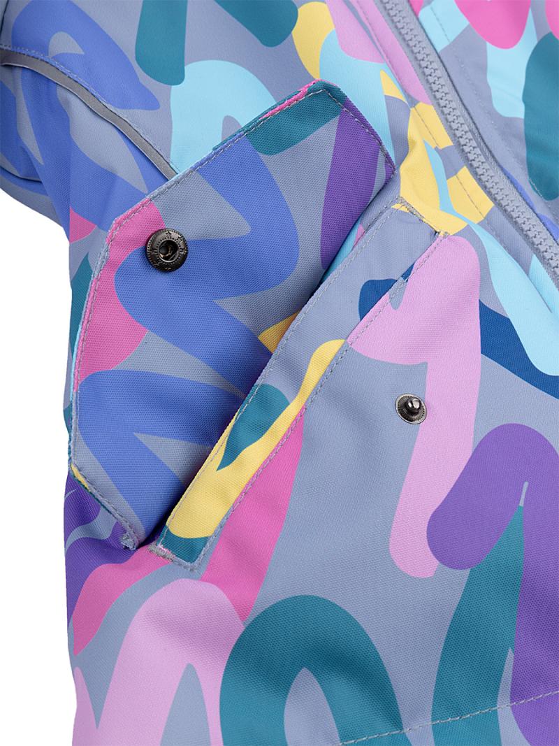 картинка Комплект утепленный для девочки NIKASTYLE 7м0824 розовый серый от магазина детских товаров ALiSa