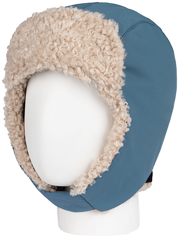 картинка Шапка мембранная утепленная для мальчика NIKASTYLE 11з16324 Туман от магазина детских товаров ALiSa