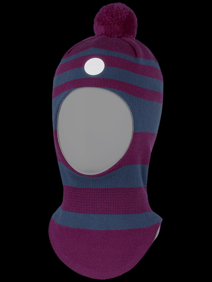 картинка Шлем демисезонный для девочки NIKASTYLE 10м10024 фуксия деним от магазина детских товаров ALiSa