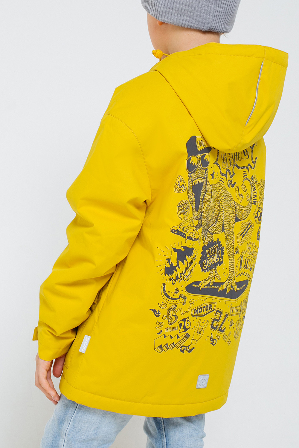 картинка Куртка демисезонная утепленная для мальчика Crockid ВК 30090/1 ГР от магазина детских товаров ALiSa