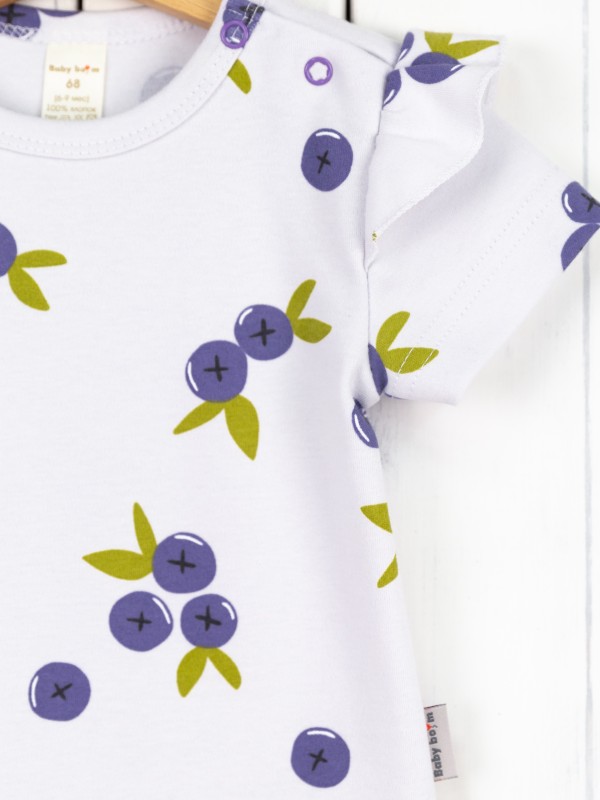 картинка Футболка детская Baby Boom Ф145/1-И я727 Голубика от магазина детских товаров ALiSa