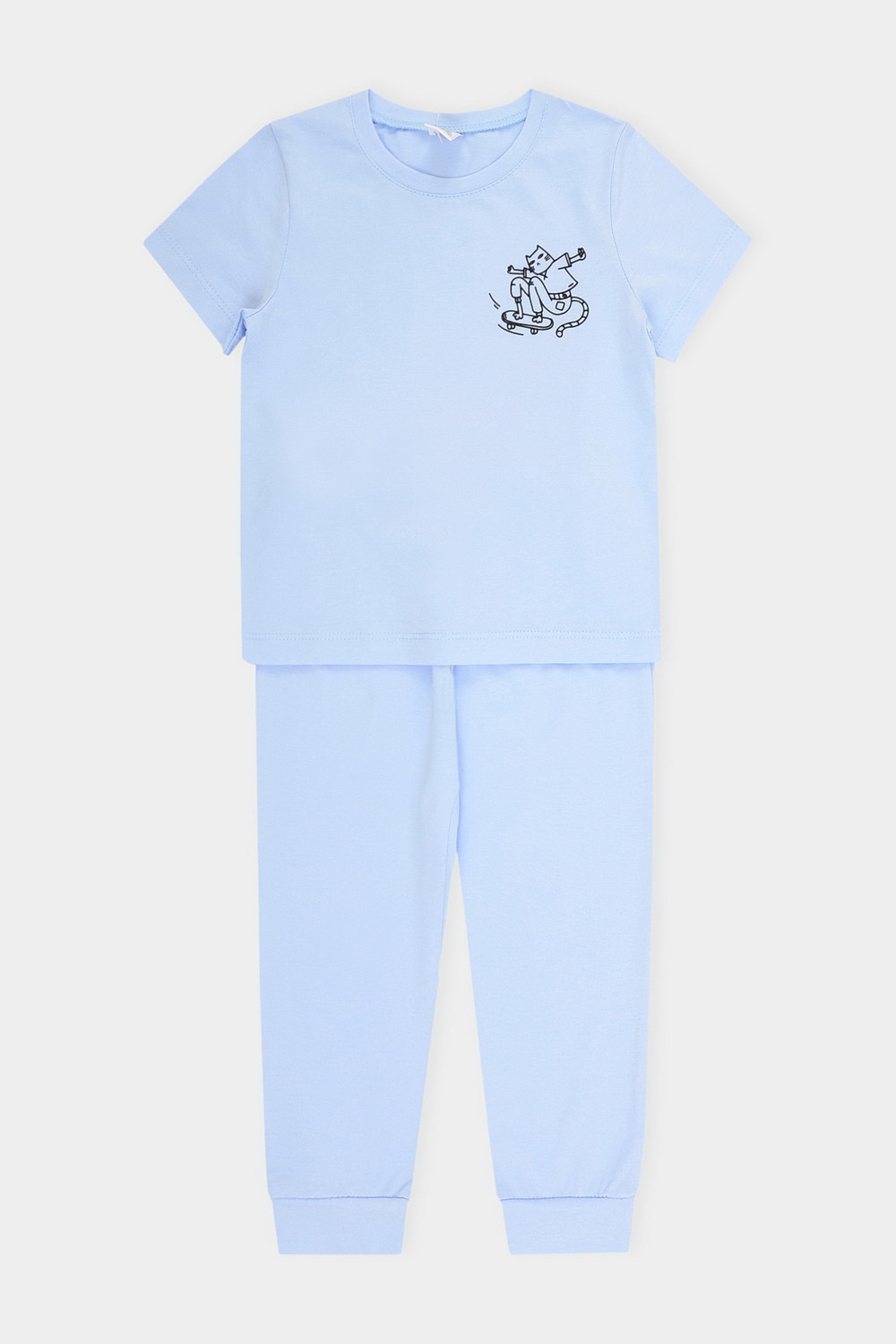 картинка Пижама детская Crockid К 1628 небесный от магазина детских товаров ALiSa