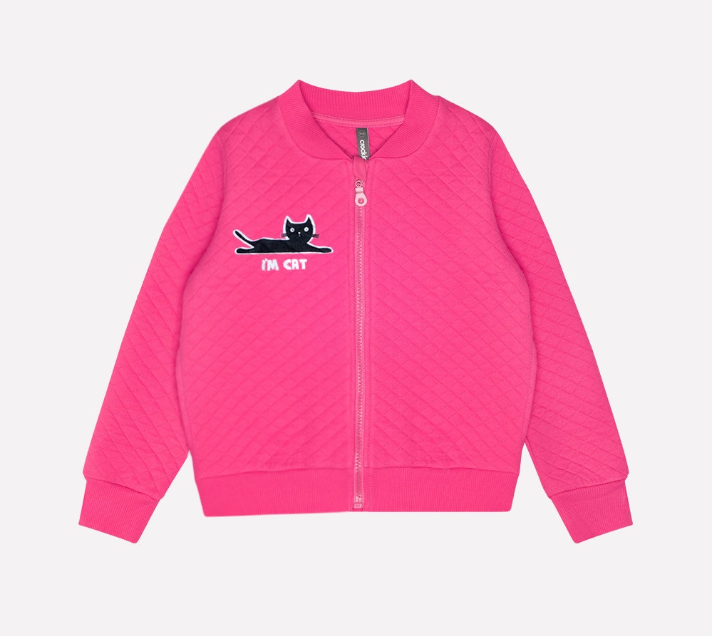 картинка Куртка для девочки Crockid КР 300761 ярко-розовый к215 от магазина детских товаров ALiSa