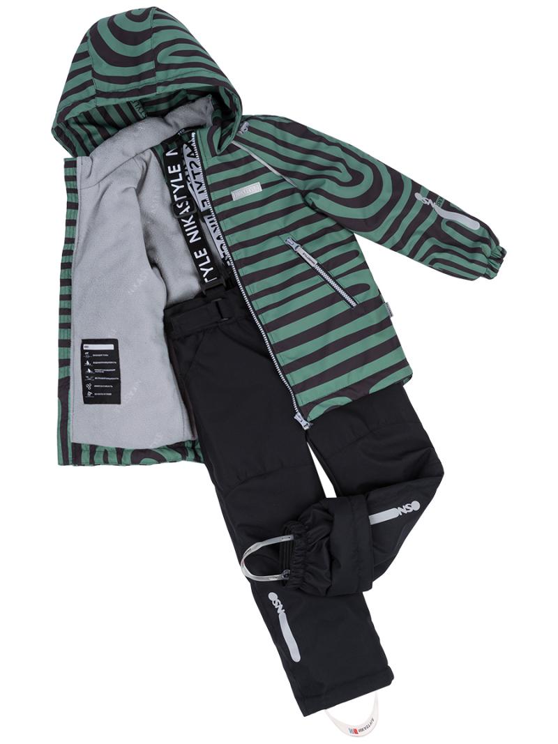 картинка Комплект утепленный для мальчика NIKASTYLE 7м1124 бамбук черный от магазина детских товаров ALiSa