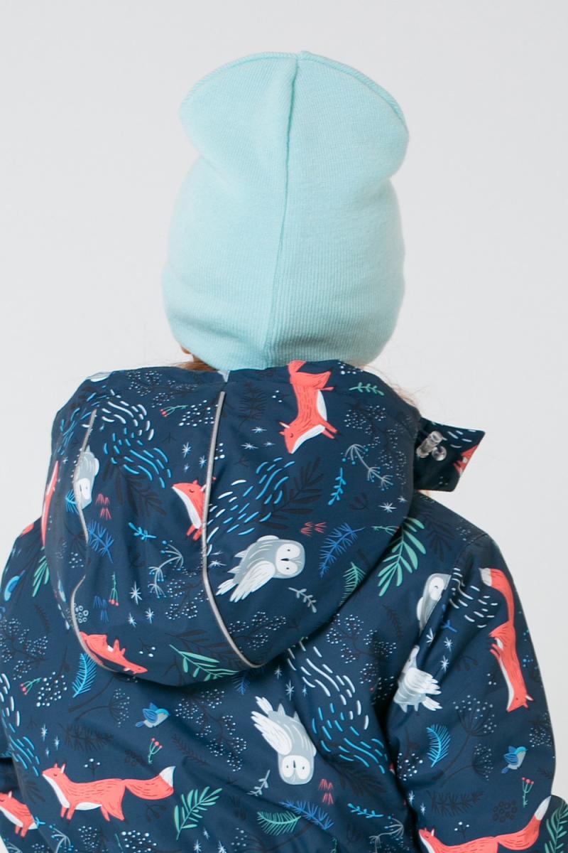 картинка Шапка детская Crockid КВ 20159/21ш светлая бирюза от магазина детских товаров ALiSa