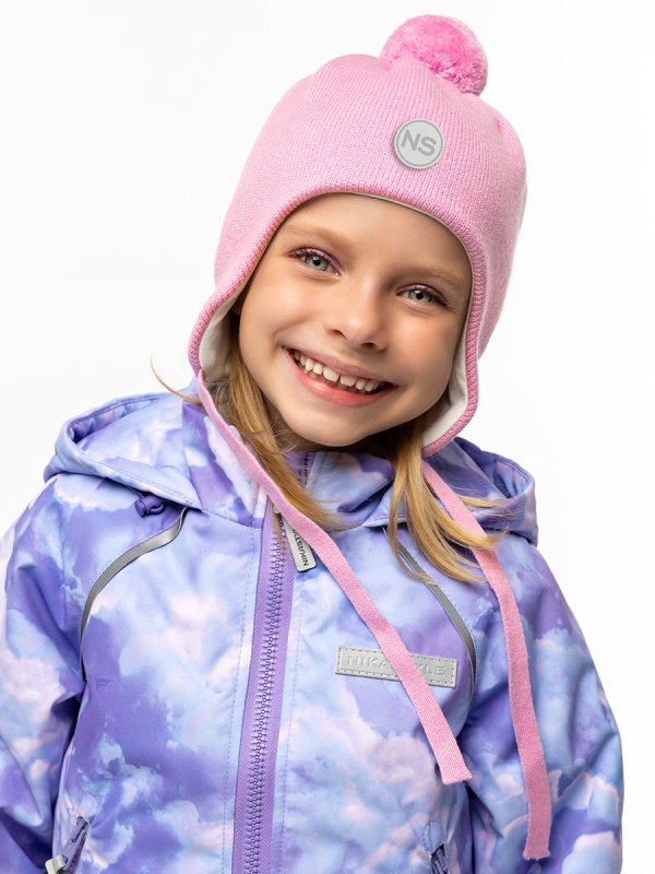 картинка Шапка для девочки NIKASTYLE 11м10225 Розовый от магазина детских товаров ALiSa