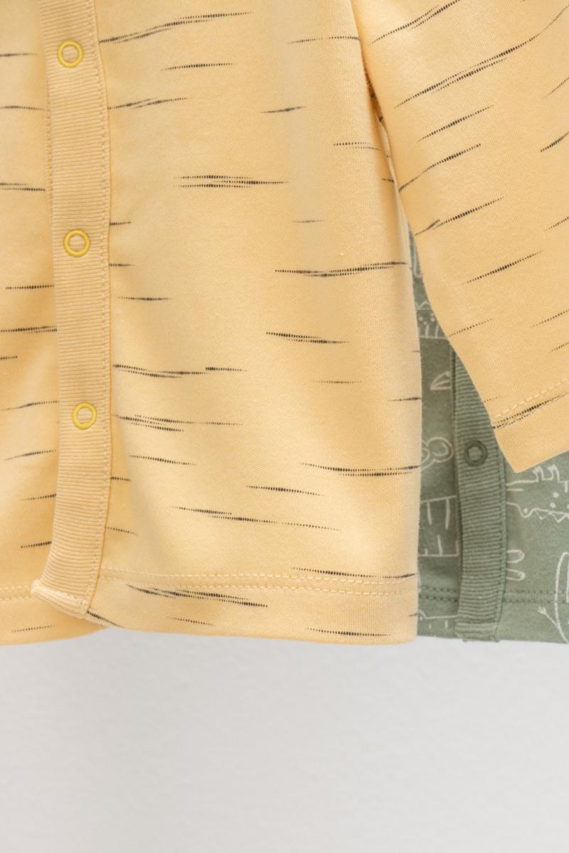 картинка Кофточка детская Crockid К 300450-2 зоопарк, эффект меланжа (желтый) я120 от магазина детских товаров ALiSa