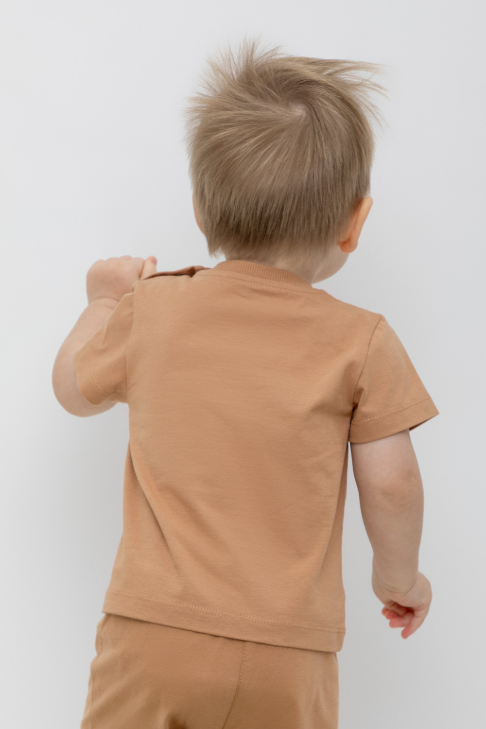 картинка Футболка для мальчика Crockid КР 302375 индийский загар к448 от магазина детских товаров ALiSa