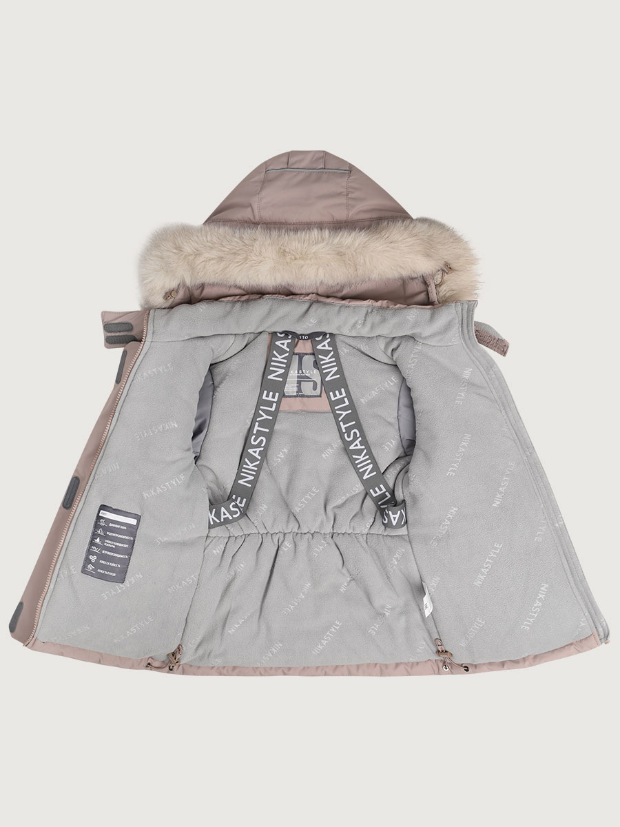 картинка Комплект для девочки NIKASTYLE 7з6825 Какао от магазина детских товаров ALiSa