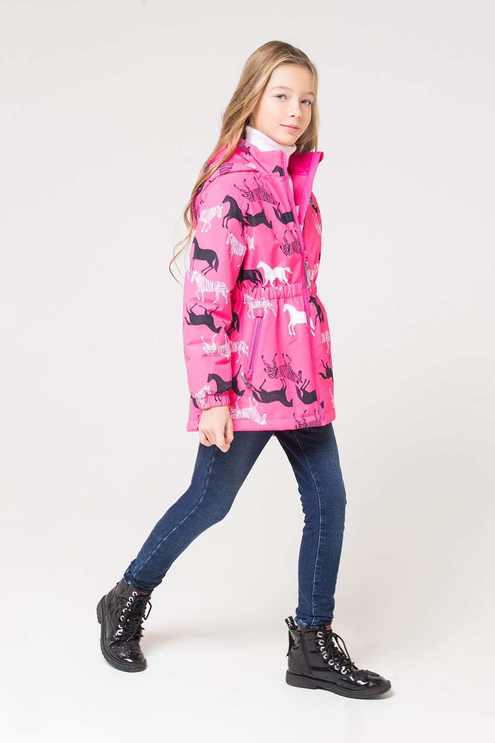 картинка Куртка демисезонная утепленная для девочки Crockid ВК 32052/н/4 УЗГ от магазина детских товаров ALiSa