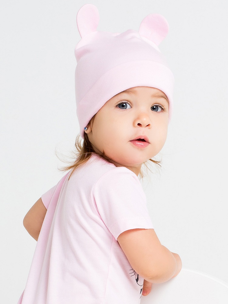 картинка Шапка для девочки Crockid К 8093 розовое облако2 от магазина детских товаров ALiSa