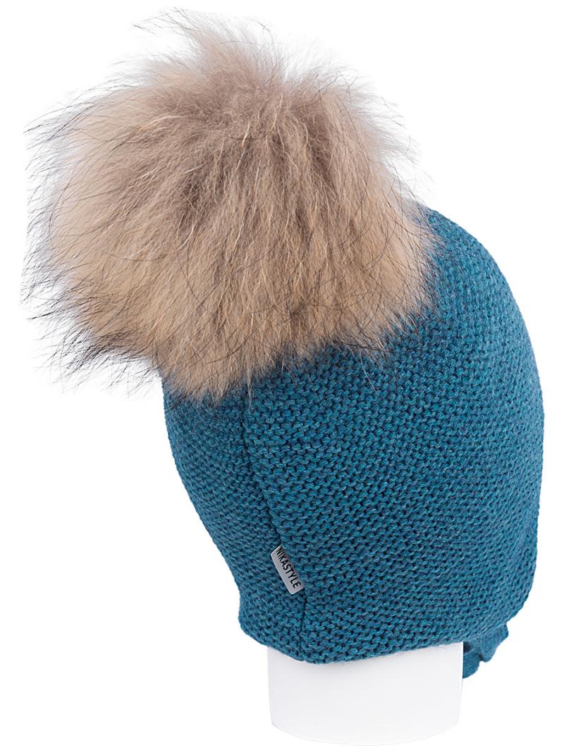 картинка Шапка утепленная для мальчика NIKASTYLE 11з10123 океан от магазина детских товаров ALiSa