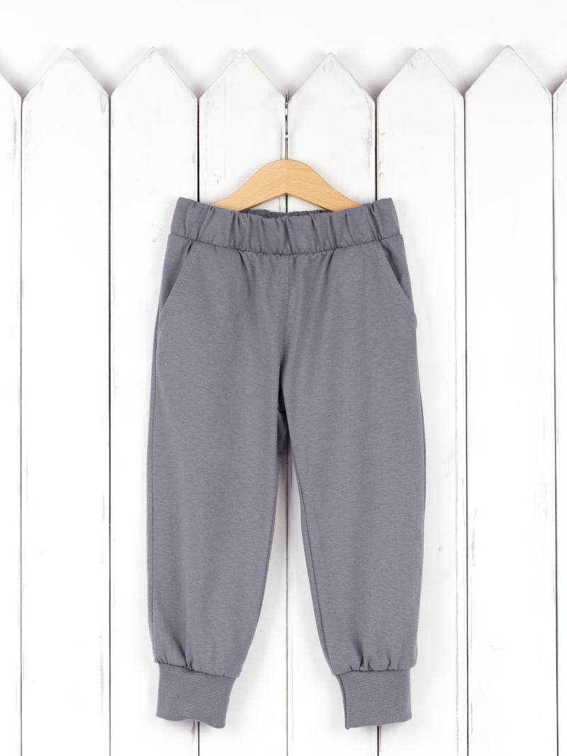 картинка Брюки для мальчика Baby Boom П91/3-К Серый от магазина детских товаров ALiSa