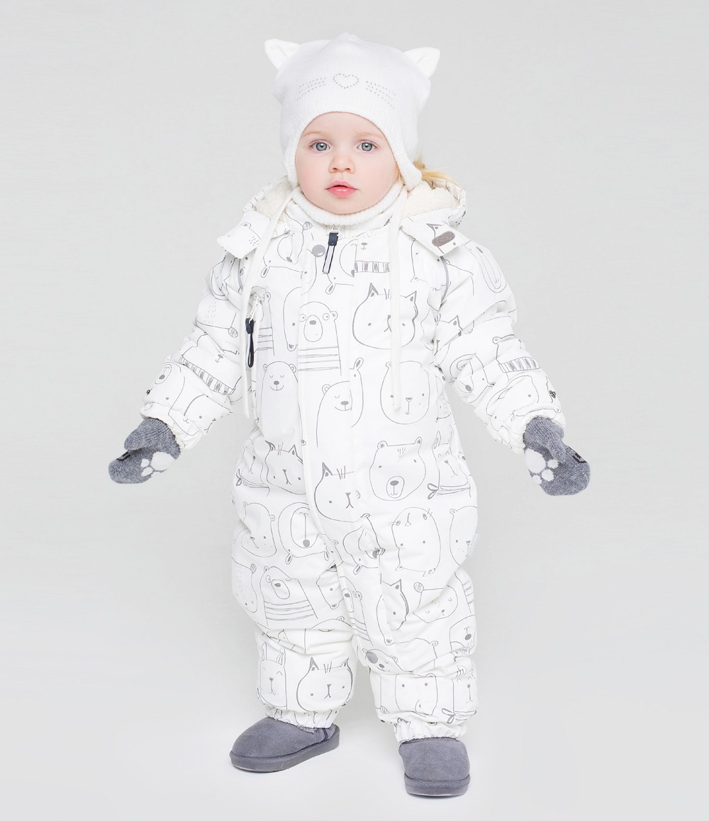 картинка Комбинезон зимний для девочки Crockid ВК 60019/н/5 БЮ от магазина детских товаров ALiSa