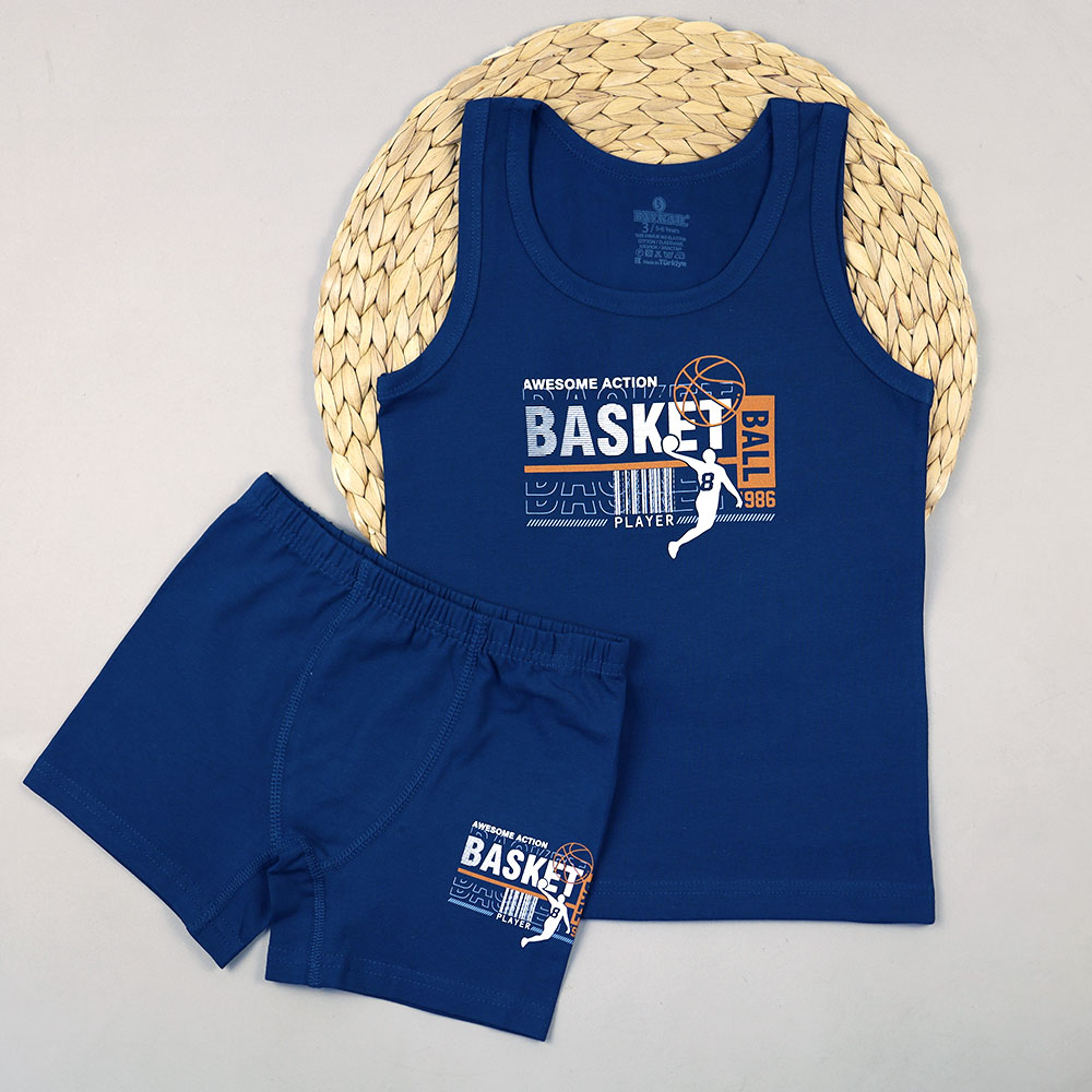 картинка Комплект для мальчика DR 2922-991 Синий BASKET от магазина детских товаров ALiSa