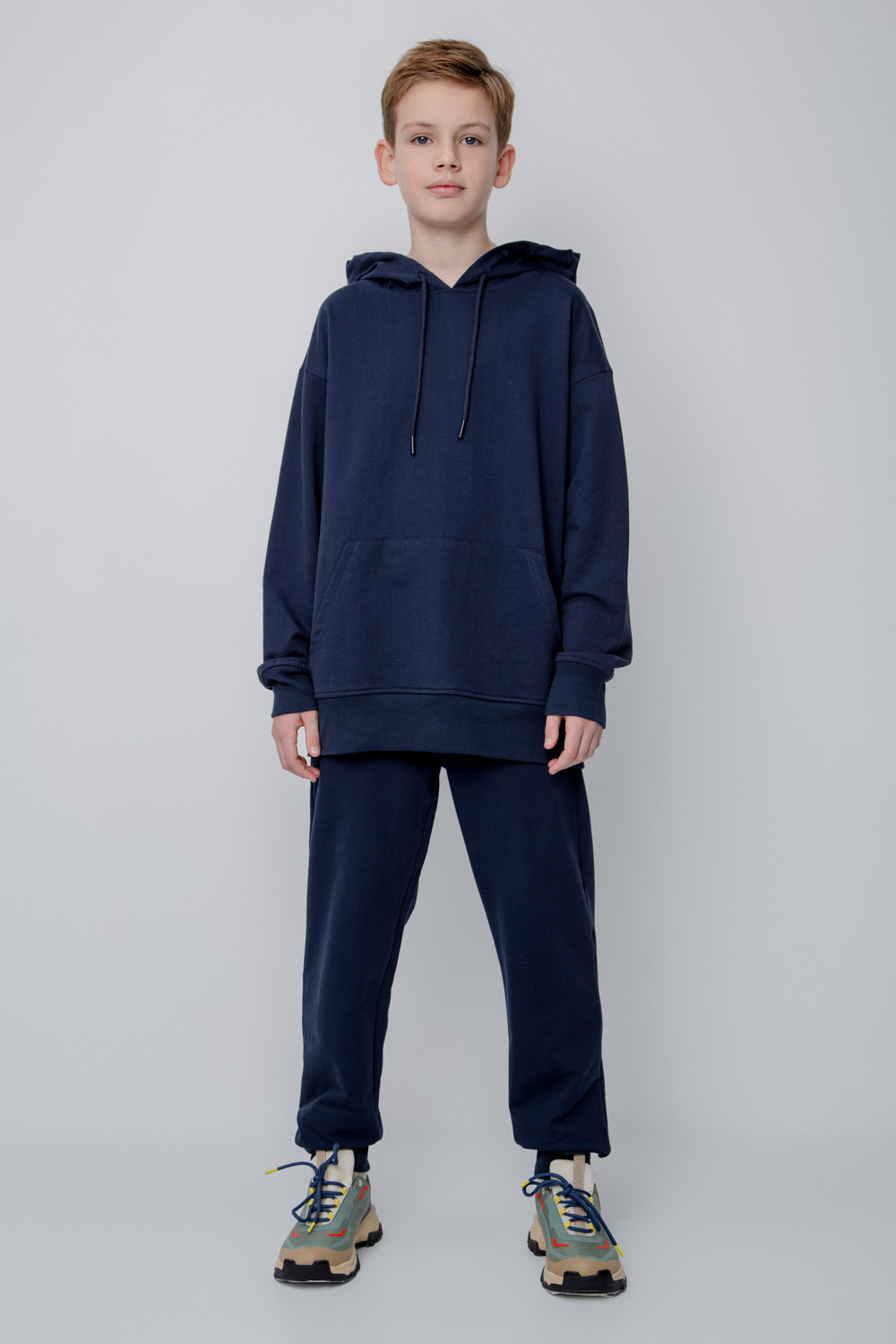 картинка Брюки для мальчика Crockid КБ 400552 индиго от магазина детских товаров ALiSa