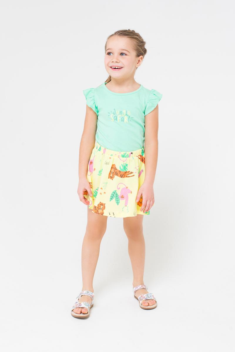картинка Комплект для девочки Crockid К 2668 весенняя зелень + бледный лимон к1246 от магазина детских товаров ALiSa
