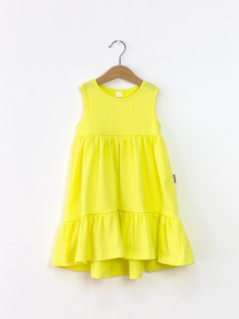 картинка Платье для девочки Baby Boom С161/1-К Лимонный щербет от магазина детских товаров ALiSa
