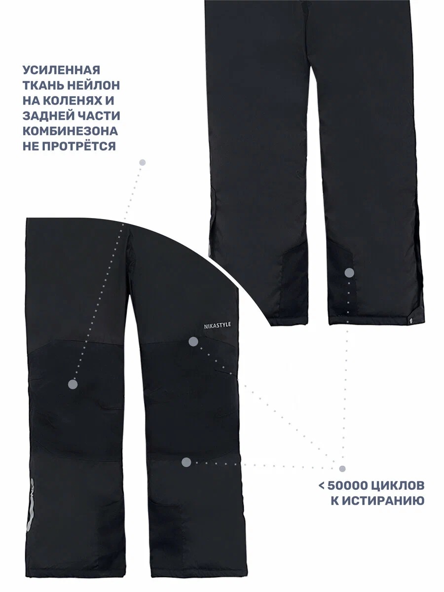 картинка Брюки детские NIKASTYLE 2з4624 Черный от магазина детских товаров ALiSa