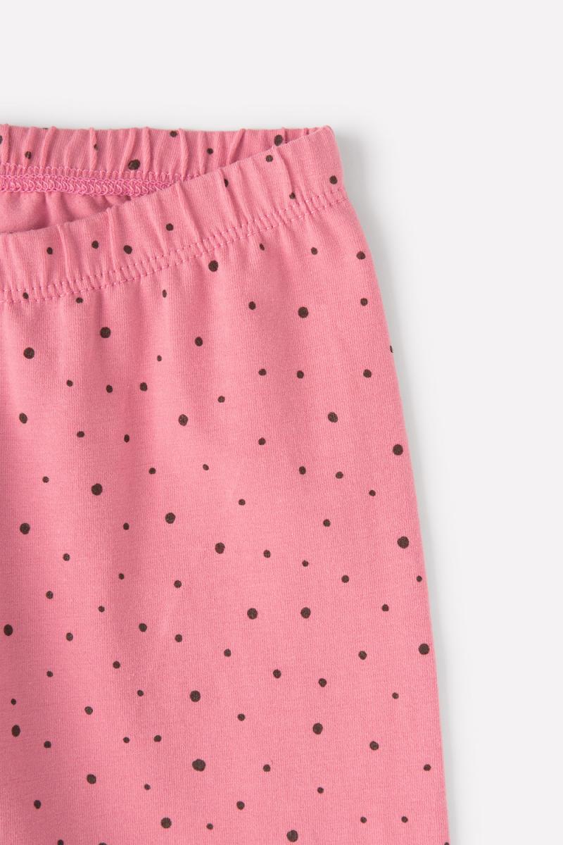 картинка Бриджи для девочки Crockid К 4074 королевский розовый, крупинки от магазина детских товаров ALiSa