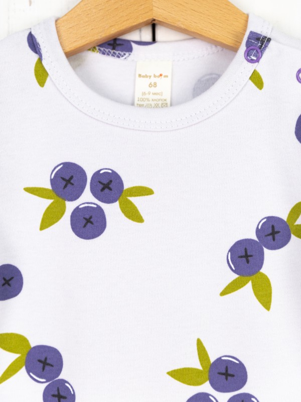 картинка Футболка детская Baby Boom Ф145/1-И я727 Голубика от магазина детских товаров ALiSa