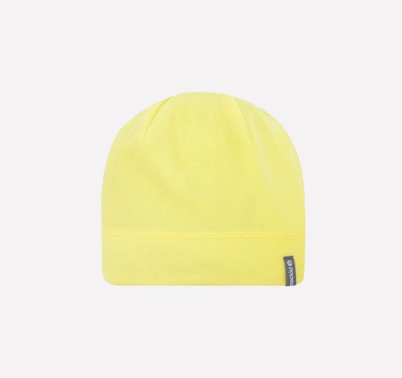 картинка Шапка флисовая Crockid ФЛ 80010 бледный лимон от магазина детских товаров ALiSa