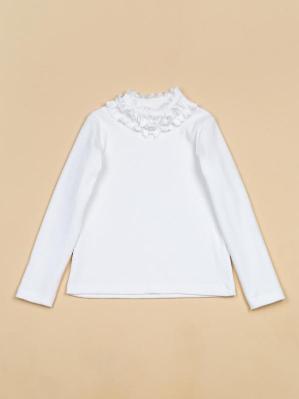 картинка Лонгслив для девочки Baby Boom Ф166/1-К Белый от магазина детских товаров ALiSa