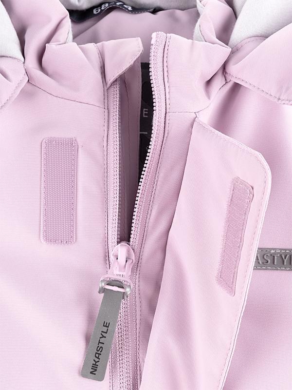 картинка Комбинезон зимний для девочки NIKASTYLE 8з1724 з24 Светло-розовый от магазина детских товаров ALiSa