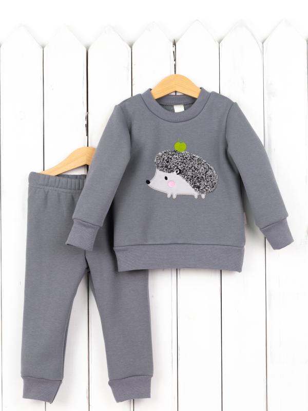 картинка Комплект детский Baby Boom КД482/14-Ф Soft Барашек Ёжик + серый от магазина детских товаров ALiSa