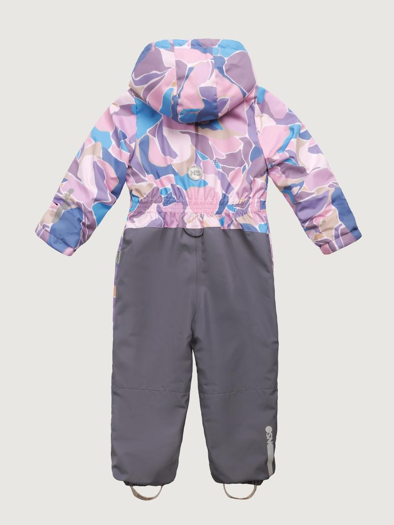 картинка Комбинезон утеплённый для девочки NIKASTYLE 8м1225 Розовый серый от магазина детских товаров ALiSa