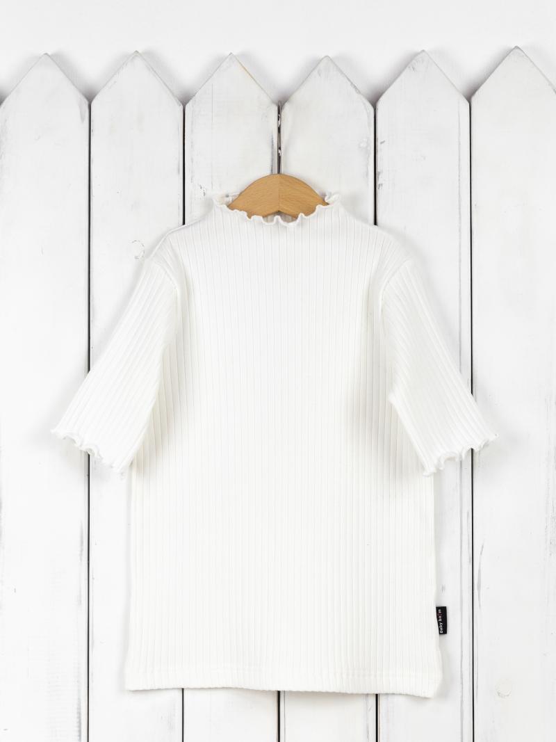 картинка Футболка для девочки Baby Boom Ф132/1-К Молоко от магазина детских товаров ALiSa