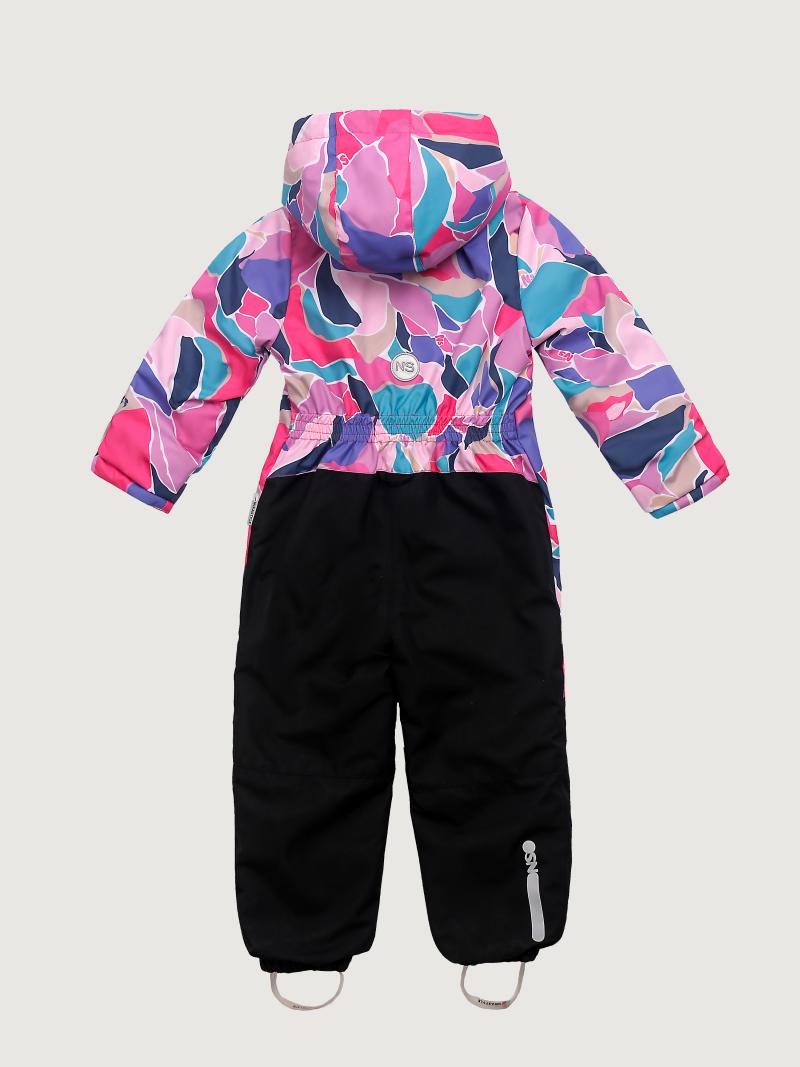 картинка Комбинезон утеплённый для девочки NIKASTYLE 8м1225 Ягода черный от магазина детских товаров ALiSa