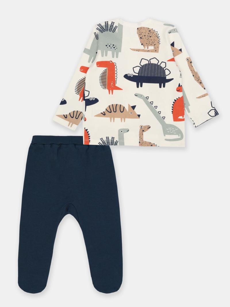 картинка Комплект для мальчика CSNB 90164-21-354  Экрю от магазина детских товаров ALiSa