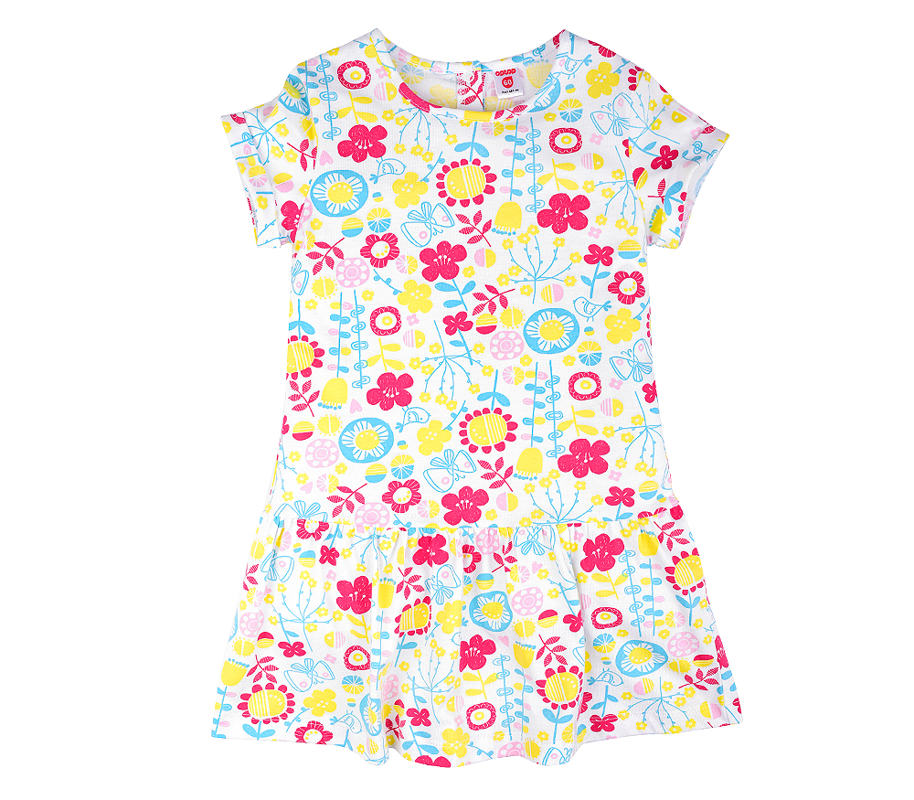картинка Платье для девочки Crockid К 5361 летняя сказка от магазина детских товаров ALiSa