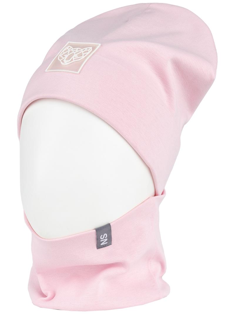 картинка Комплект деми шапка снуд для девочки NIKASTYLE 12л12224 сакура от магазина детских товаров ALiSa