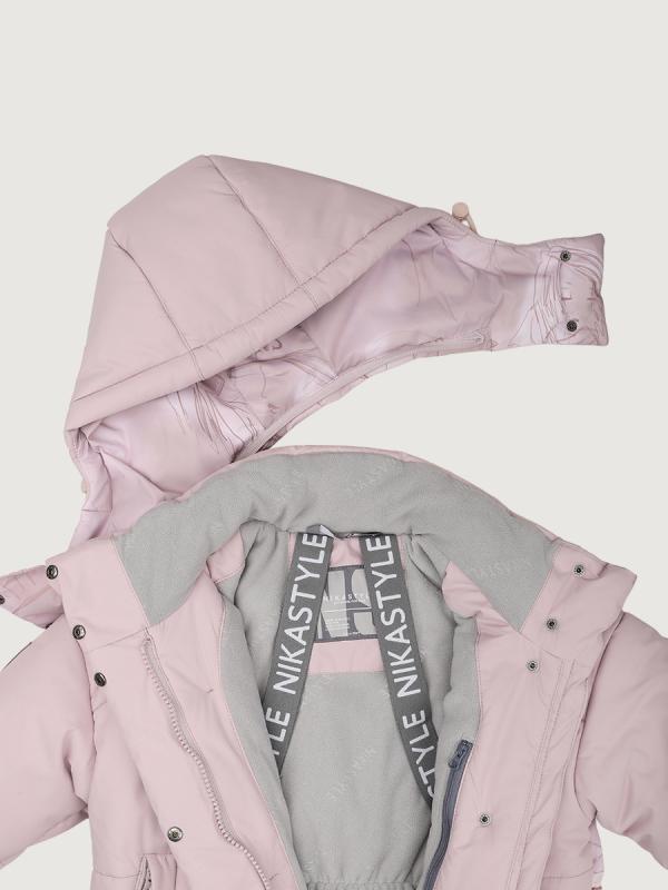 картинка Пальто для девочки NIKASTYLE 6з9225 Пудра Орхидея от магазина детских товаров ALiSa