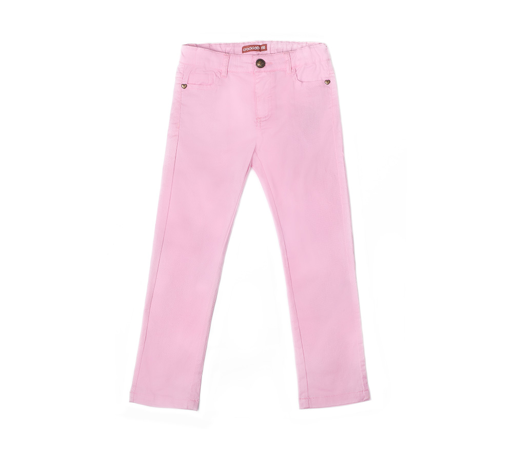 картинка Брюки для девочки Crockid ТКР 46079 светло-розовый к142   от магазина детских товаров ALiSa