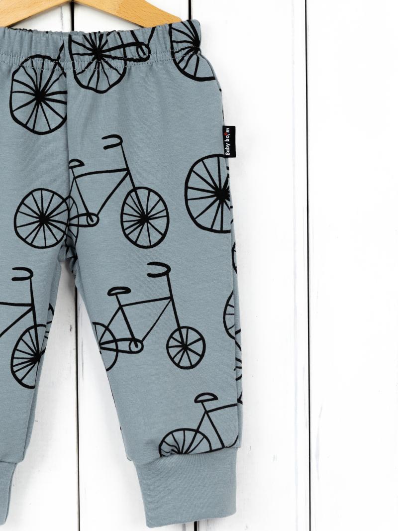 картинка Брюки для мальчика Baby Boom П101/1-Ф Велосиреды на турмалине я714 от магазина детских товаров ALiSa