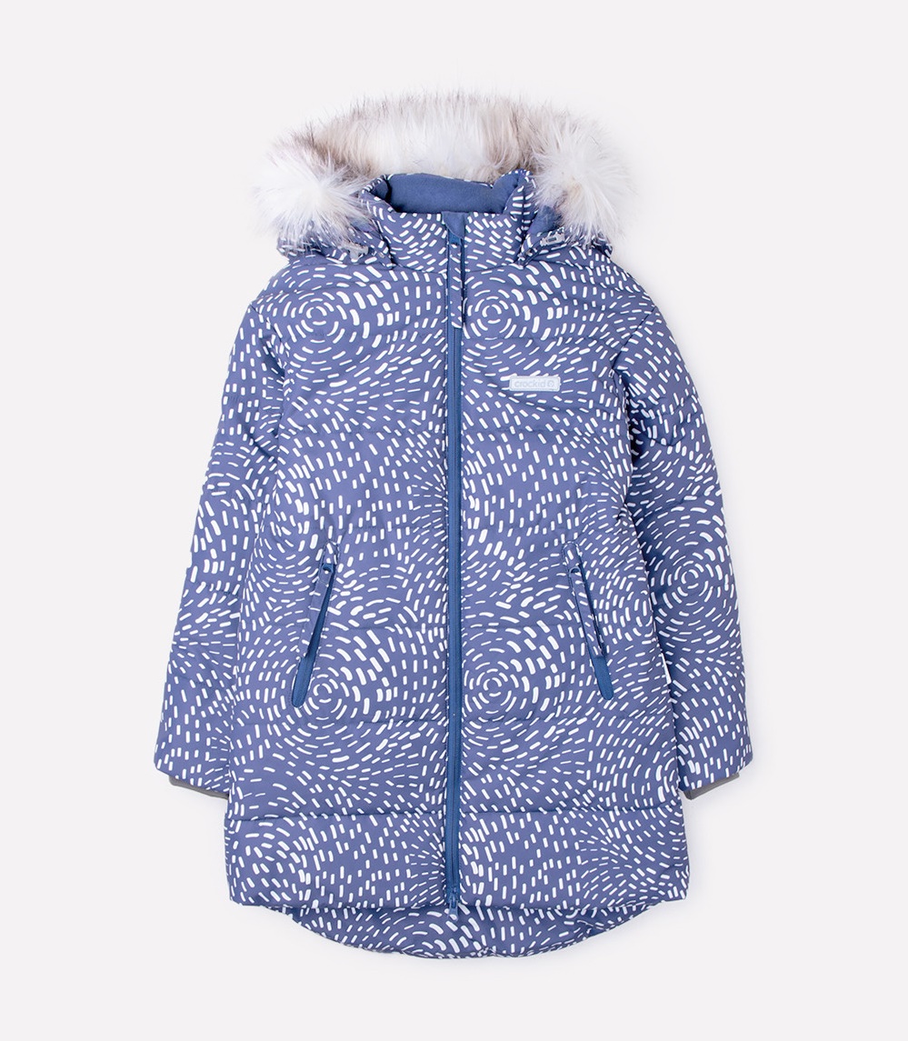 картинка Куртка удлиненная зимняя для девочки Crockid ВК 38053/н/1 УЗГ от магазина детских товаров ALiSa